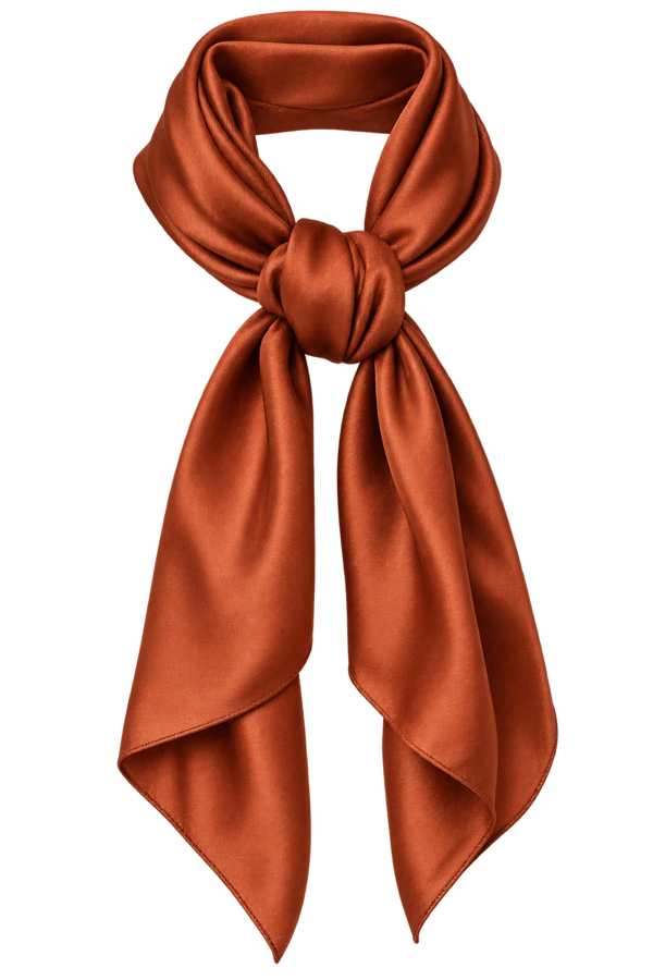 Rust scarf